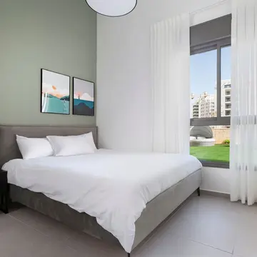 דירת גן שהפכה לדירת אירוח צבעונית 2